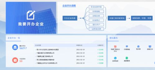 一网通办 企业开办提速，行政审批服务再升级